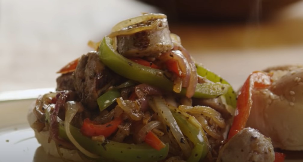 sausage, peppers, and onions recipe