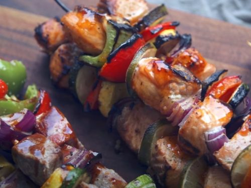 grilled swordfish kabobs recipe