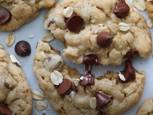 peanut butter oatmeal cookies recipe