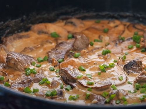 beef stroganoff recipe