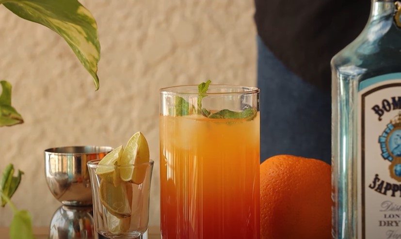 orange gin cocktail recipe