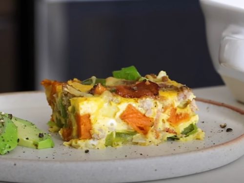 cheesy breakfast casserole recipe