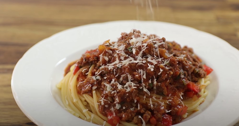 pasta with meat sauce recipe