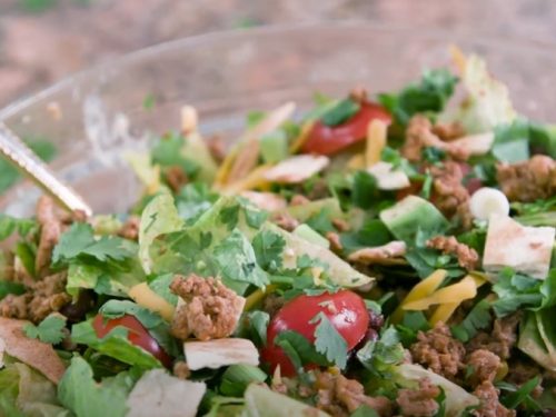 turkey black bean taco salad recipe