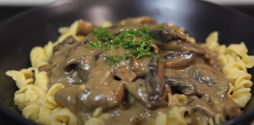 dairy-free vegetarian stroganoff recipe