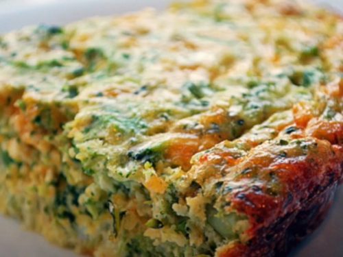 crustless broccoli quiche recipe