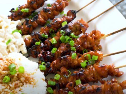 grilled chicken teriyaki kebobs recipe