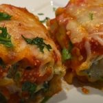 mushroom kale lasagna rolls recipe