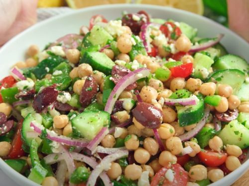 chickpea avocado salad recipe