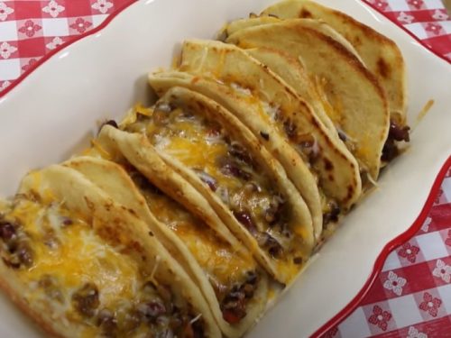 oven baked beef tacos recipe