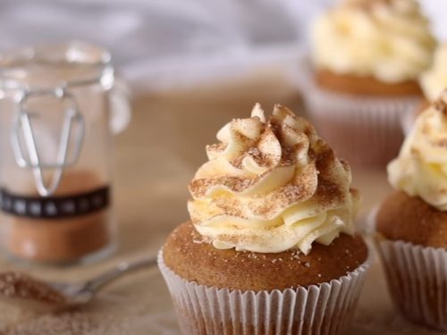 spiced pumpkin cupcakes recipe