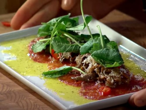 beef carpaccio recipe