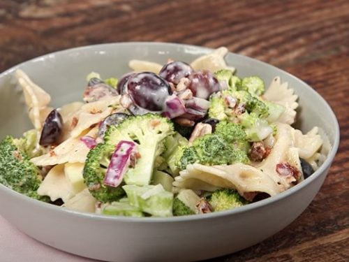 broccoli grape pasta salad recipe