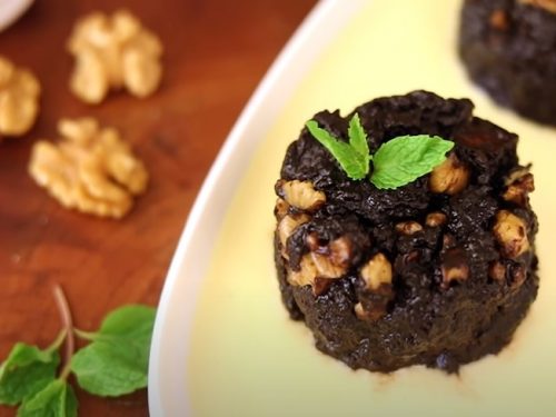 dark chocolate bread pudding with vanilla ice cream recipe