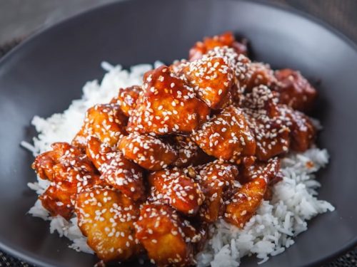 honey sesame chicken recipe