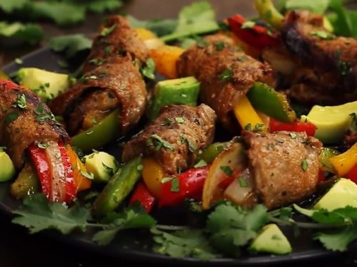 steak fajita roll ups recipe