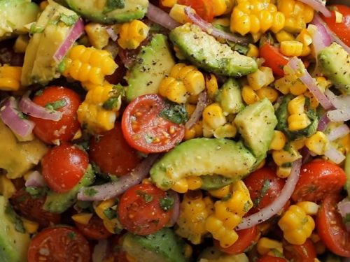 corn salsa with avocado recipe