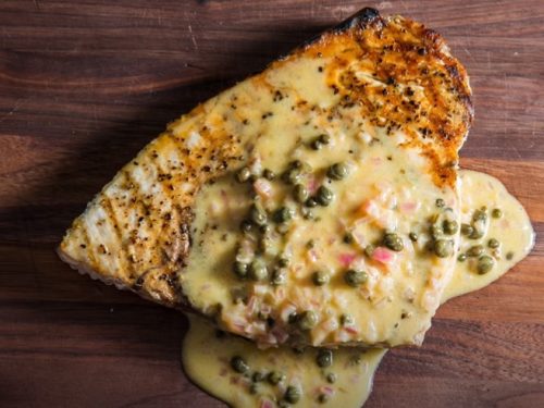 grilled swordfish with charmoula recipe