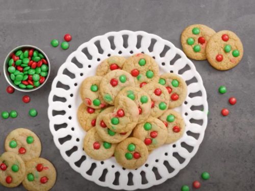 mini m&m cookies recipe