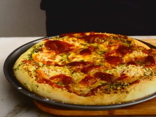 whole wheat pesto pizza recipe