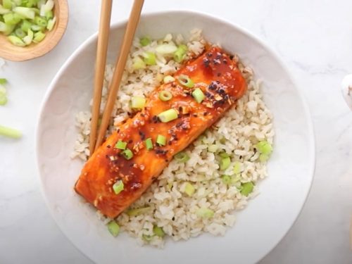 gochujang-glazed salmon recipe