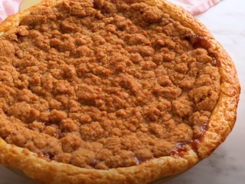 apple crumble pie recipe