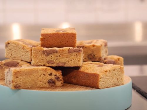 banana bread blondies recipe