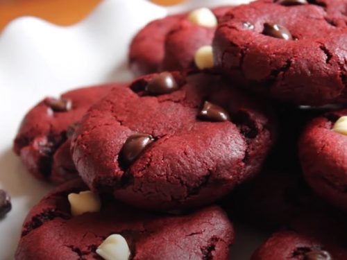 red velvet kiss cookies recipe