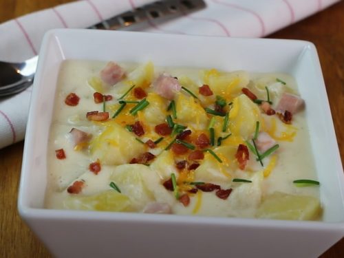 potato and ham soup recipe