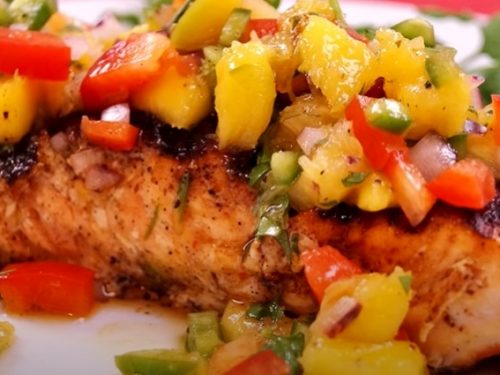 blackened salmon with mango salsa recipe