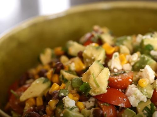 avocado and pinto bean salad with jalapenos recipe