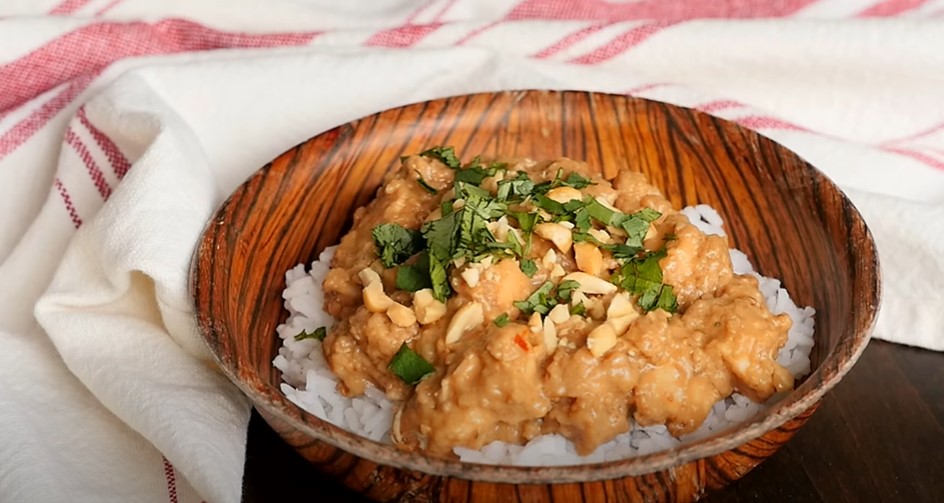 slow cooker thai peanut chicken recipe