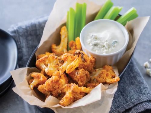 air fryer buffalo cauliflower recipe