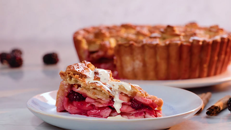 apple and blackcurrant pie recipe