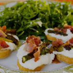 asparagus and ricotta bruschetta recipe