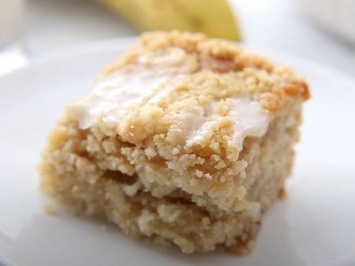 Banana Bread Crumb Cake Recipe