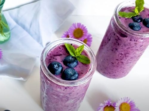 Antioxidant Rich Blueberry Smoothie Recipe