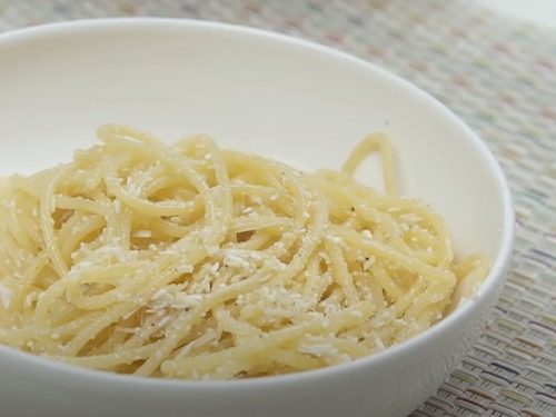 Browned Butter and Mazithra Cheese Spaghetti Recipe