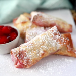 cherry cheesecake egg  roll recipe