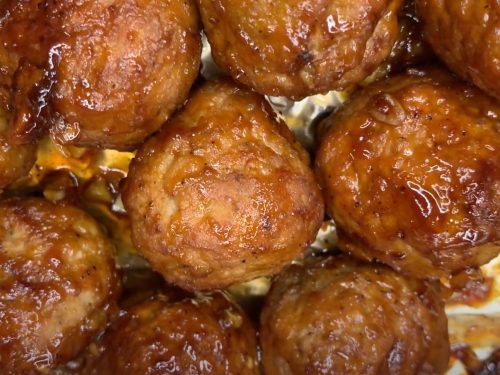 Easy Chipotle Honey Meatballs Recipe