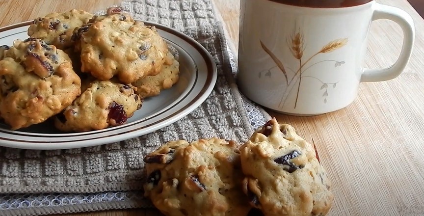 Cranberry Oatmeal Cookies Recipe