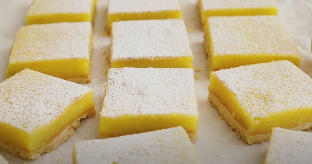 Creamy Lemon Squares Recipe