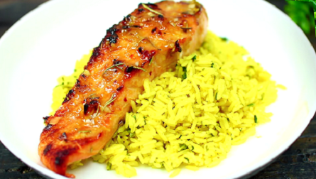 crispy honey orange glazed salmon recipe