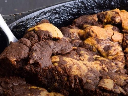 Deep Dish Chocolate Chip Brookie Recipe