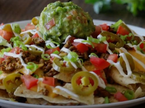 Quick and Easy Dinner Nachos Supreme Recipe