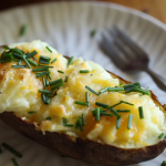 double done baked potatoes recipe