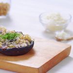 easy pesto stuffed mushroom recipe