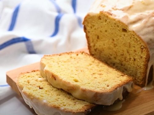 Eggnog Quickbread with an Eggnog Glaze Recipe