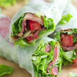 fresh blt spring rolls recipe