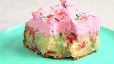 funfetti sheet cake recipe